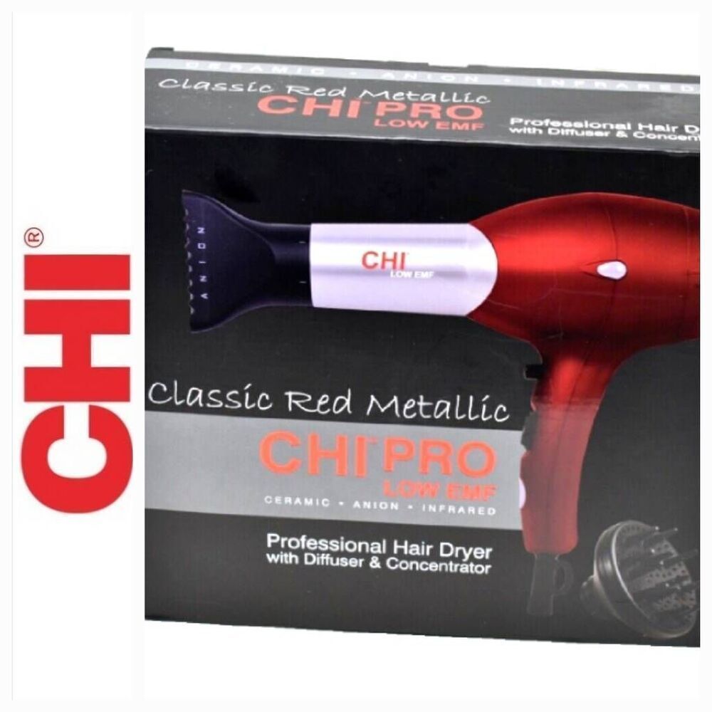 Chi Pro‎ Low EMF Classic Red Metallic